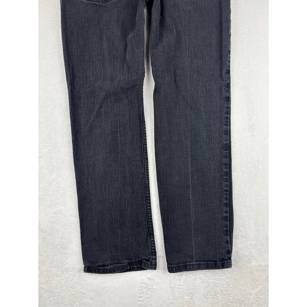 Levis 559 Men's 36x32 Jeans Fuzzy Black Fades Dark Grungy Washed Denim Pants
